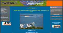 Desktop Screenshot of icnsp2011.pppl.gov