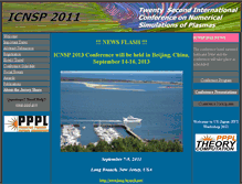 Tablet Screenshot of icnsp2011.pppl.gov