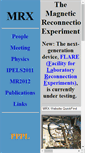 Mobile Screenshot of mrx.pppl.gov