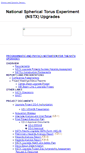 Mobile Screenshot of nstx-upgrade.pppl.gov